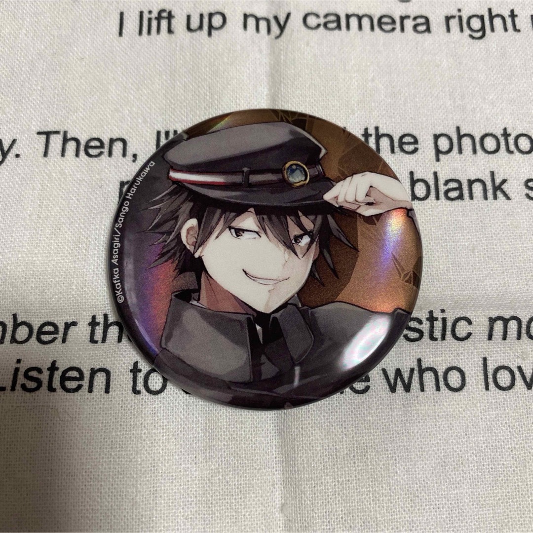 文豪ストレイドッグス ホログラム缶バッジ novels ver. 江戸川乱歩の