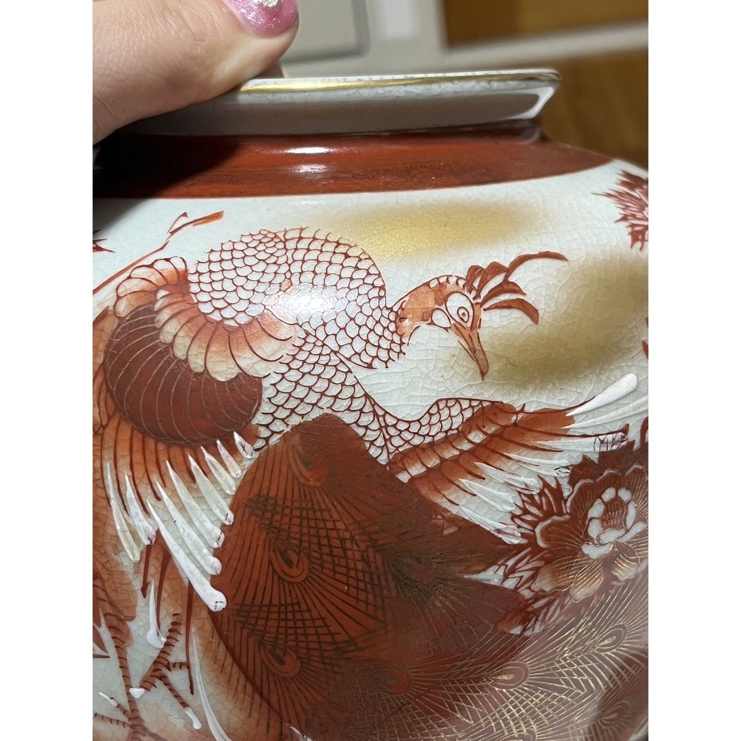 九谷龍山 赤 絵鉢 九谷龍山 赤 絵鉢 九谷龍山 赤 絵鉢 Yahoo