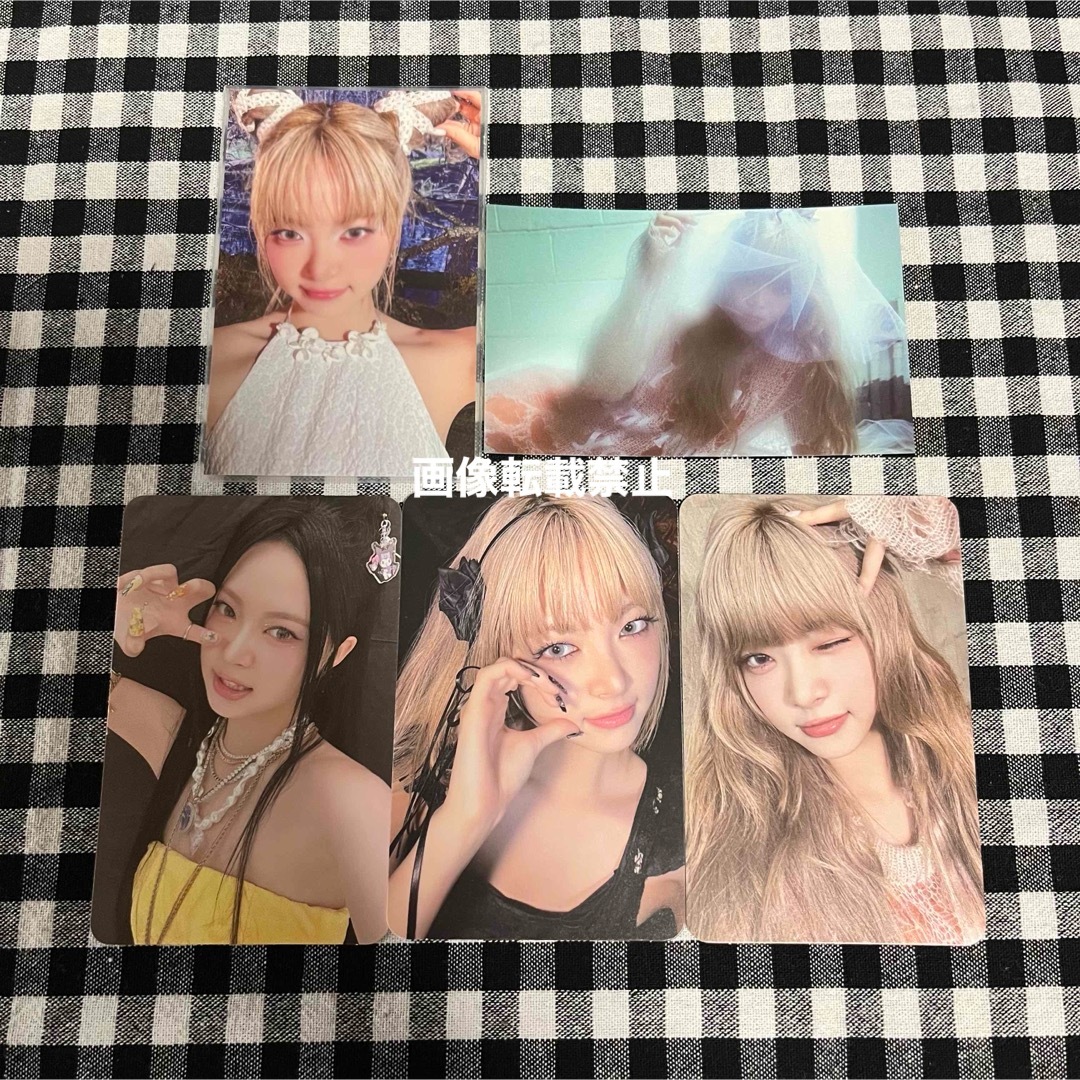 LESSERAFIM ルセラ EASY ウンチェ 封入トレカ HMV ラキドロの通販 by K