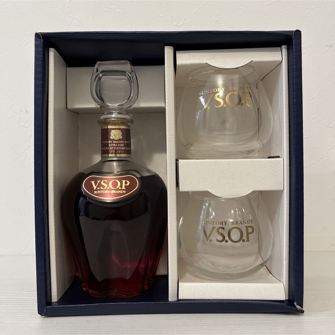 サントリー - サントリー VSOP ブランデー ギフトセット グラス2脚付き