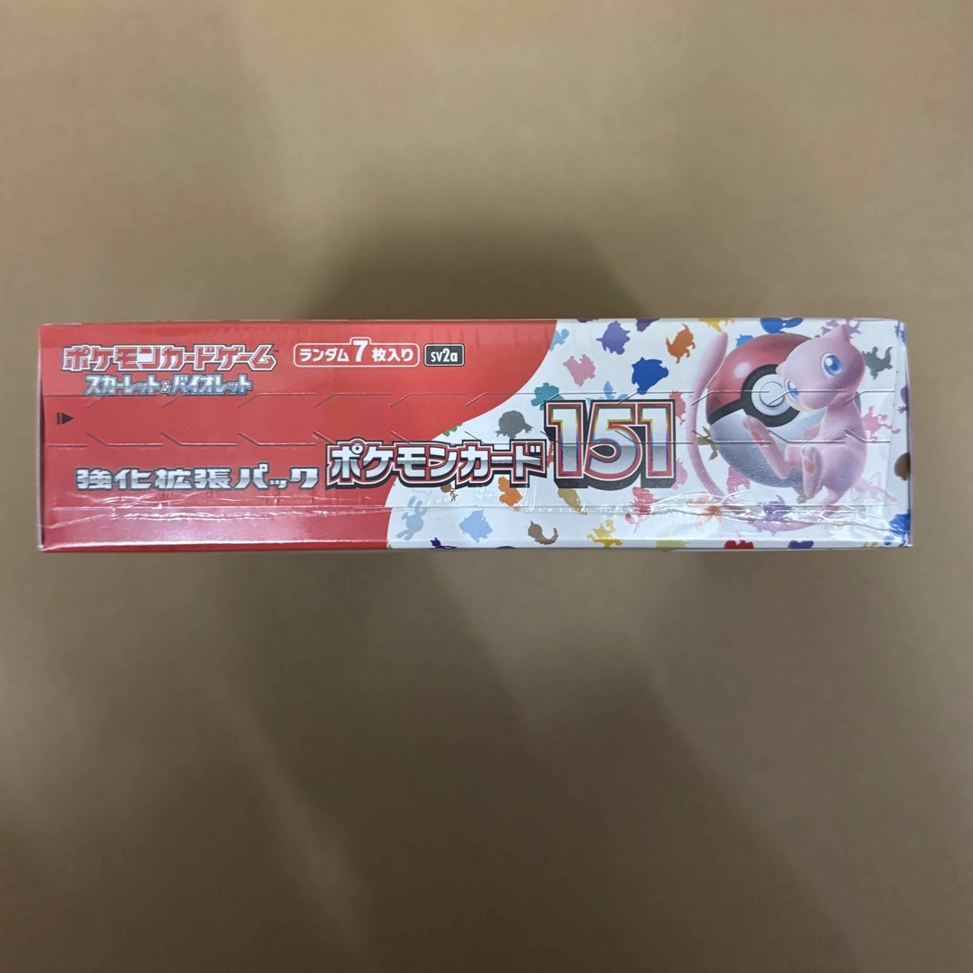 ポケモンカード151シュリンク付きbox