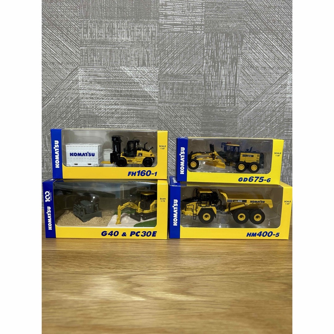 コマツオリジナルミニチュア（非売品） KOMATSUの通販 by junneko920's