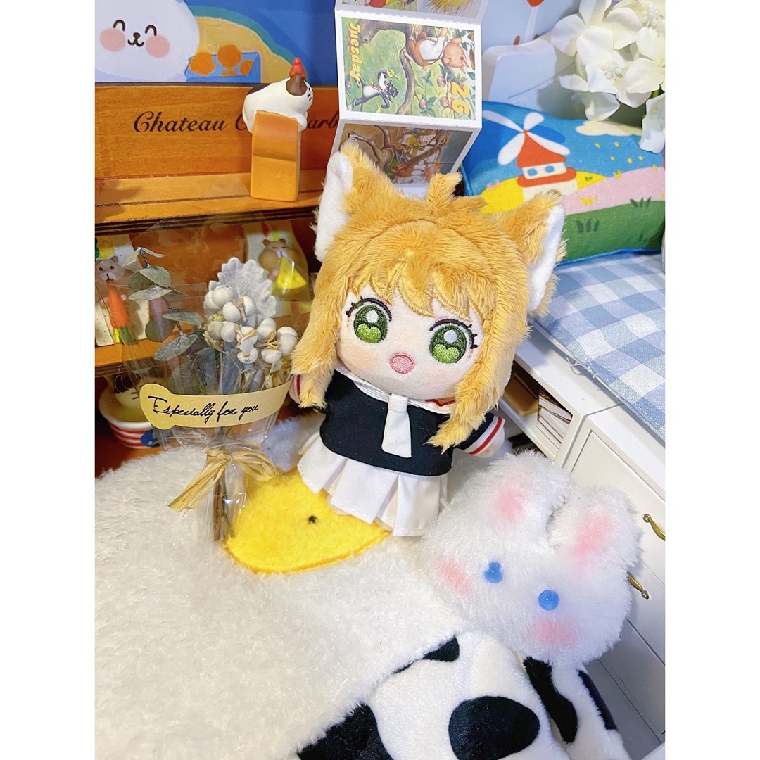 カードキャプターさくら 木之本桜 10cm 着せ替えぬいぐるみ 本体＋衣装