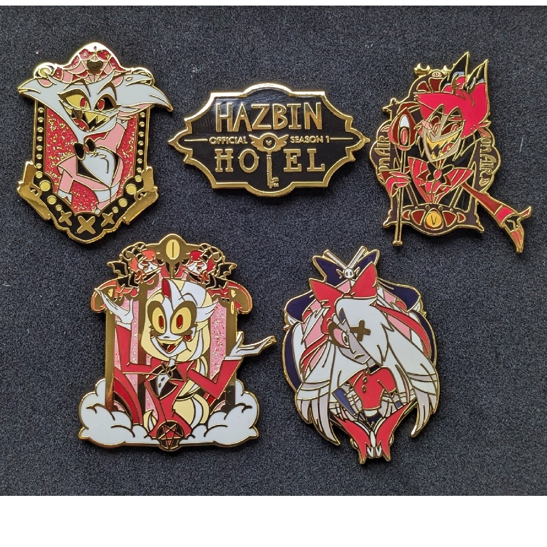 ハズビンホテル ピンバッジセットの通販 by SATO's shop｜ラクマ