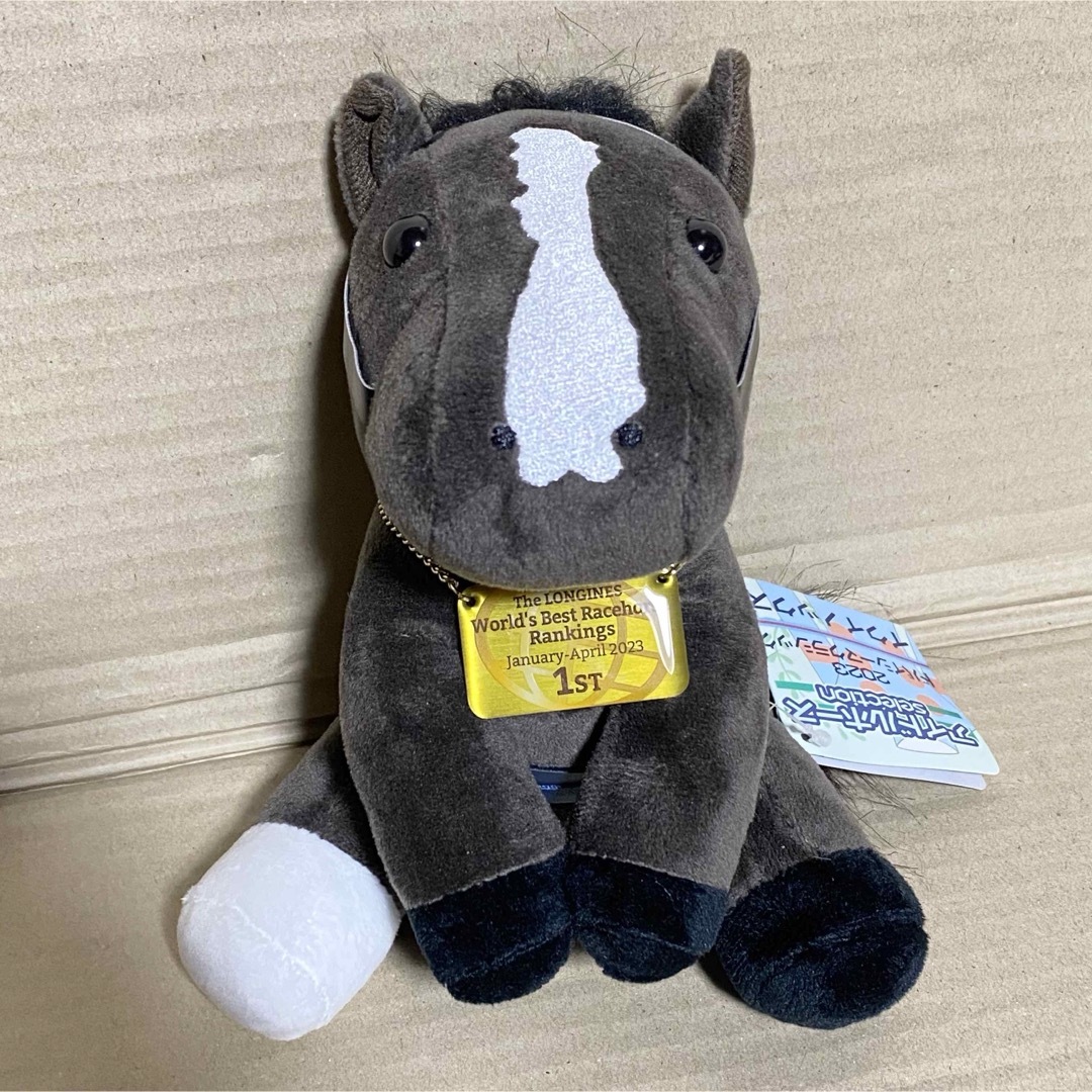 イクイノックス ぬいぐるみ Mサイズ プレート付きの通販 by えりか's