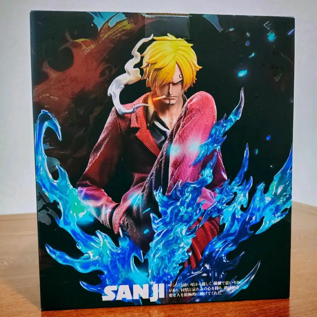 ワンピース 魔神風脚 サンジ ガレージキット フィギュア popサイズの