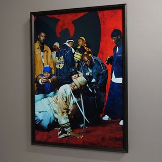 No.P519 A4 ウータンクラン ポスター 写真 アート ヒップホップの通販