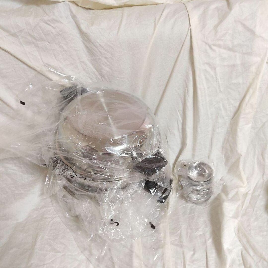 IH対応品 ロイヤルクイーン 新品 Lセット (6QTと大フライパン、付属品