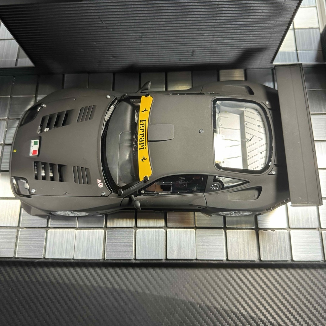 京商 - 絶版 未展示品 京商 1/18 フェラーリ 575 GTC マットブラックの