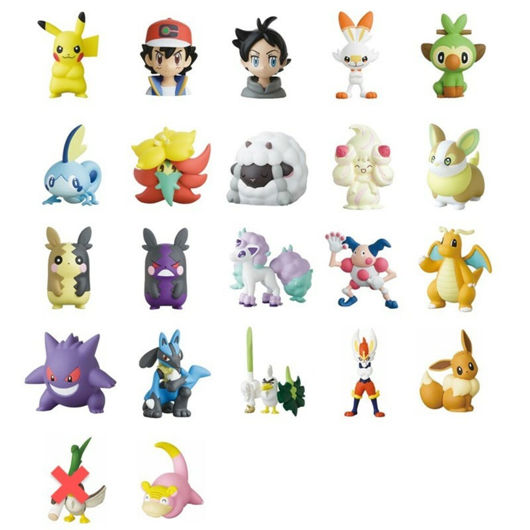 チョコエッグ ポケットモンスタープラス セミコンプリート 21点の通販