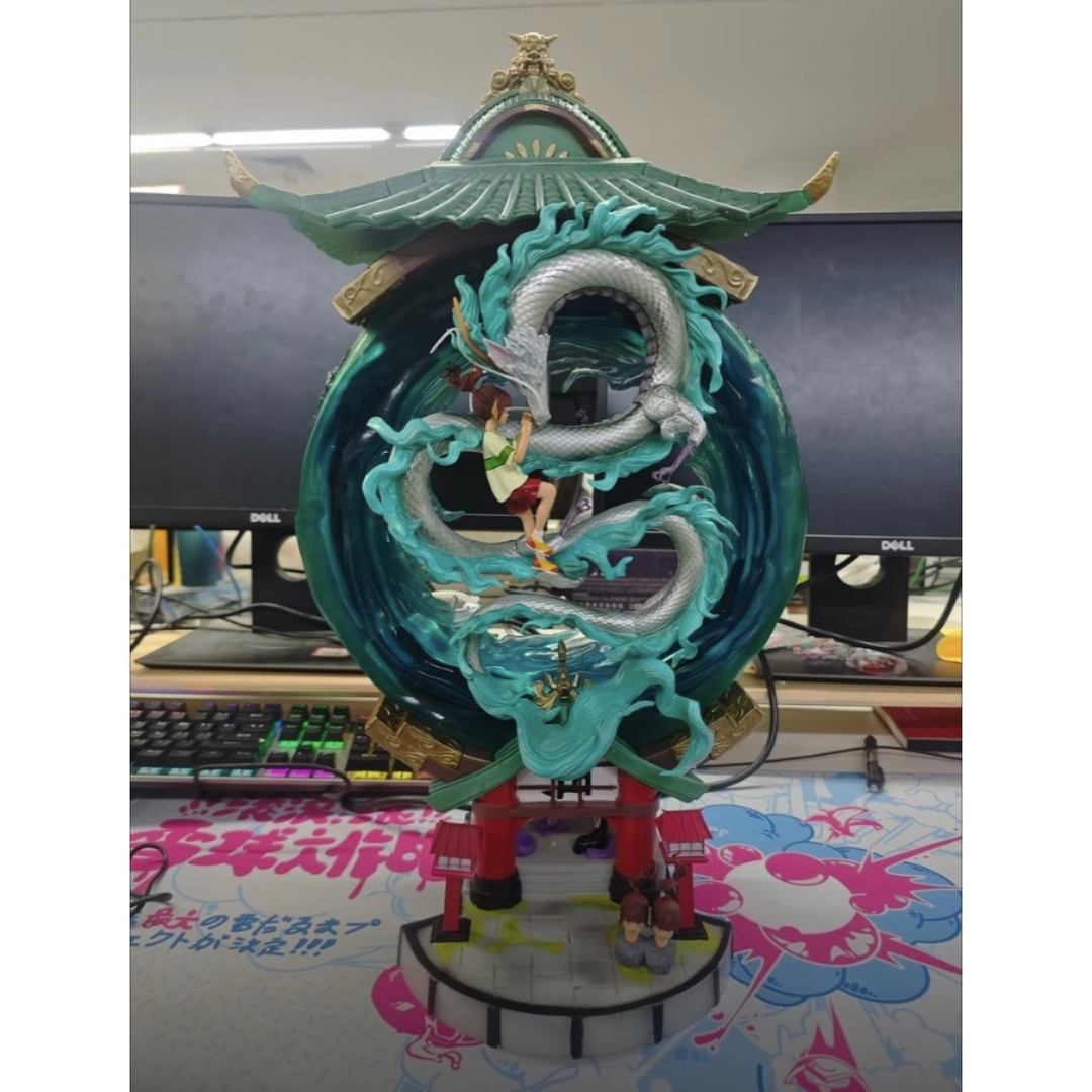 ジブリ 千と千尋の神隠し フィギュア PVC製品 ガレージキットの通販 by