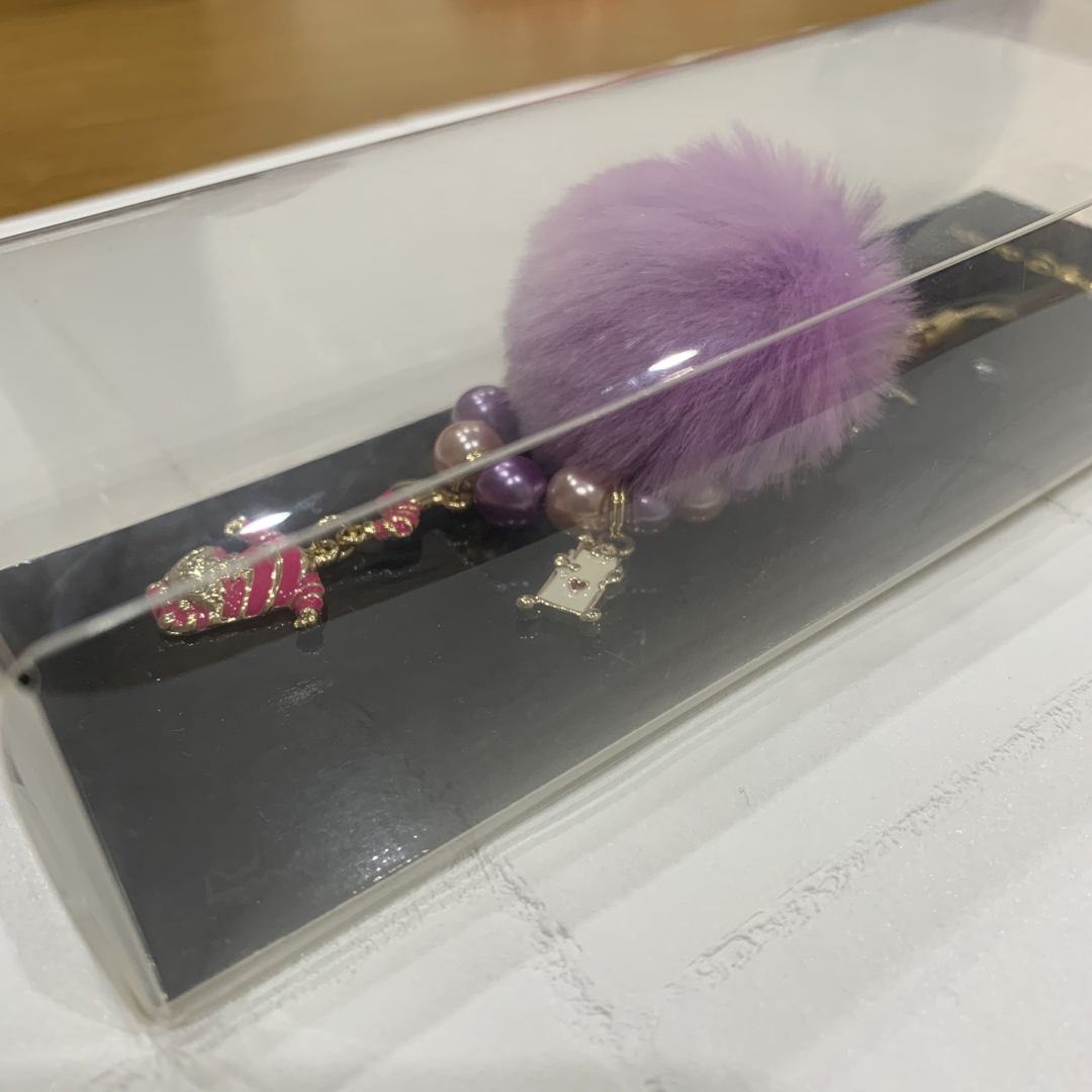 ふしぎの国のアリス - 東京ディズニーランド チシャ猫 ストラップの