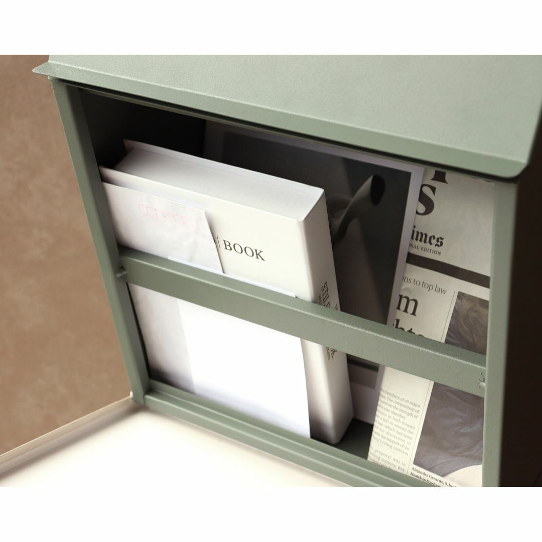 MJ PT FIO スタンドポスト 郵便ポスト グリーンの通販 by sunterra-HM