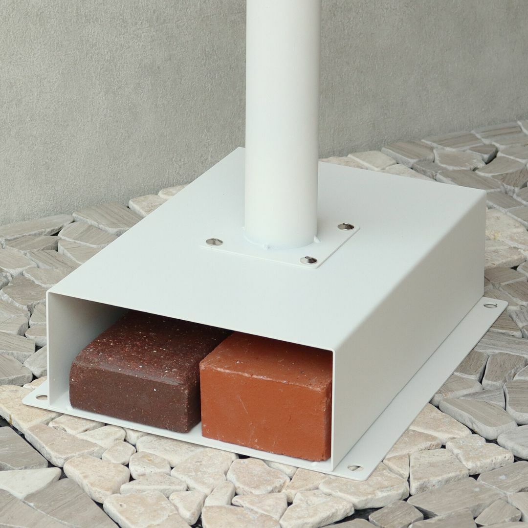 MJ PT SST スタンドポスト 郵便ポスト ピンク ベージュの通販 by