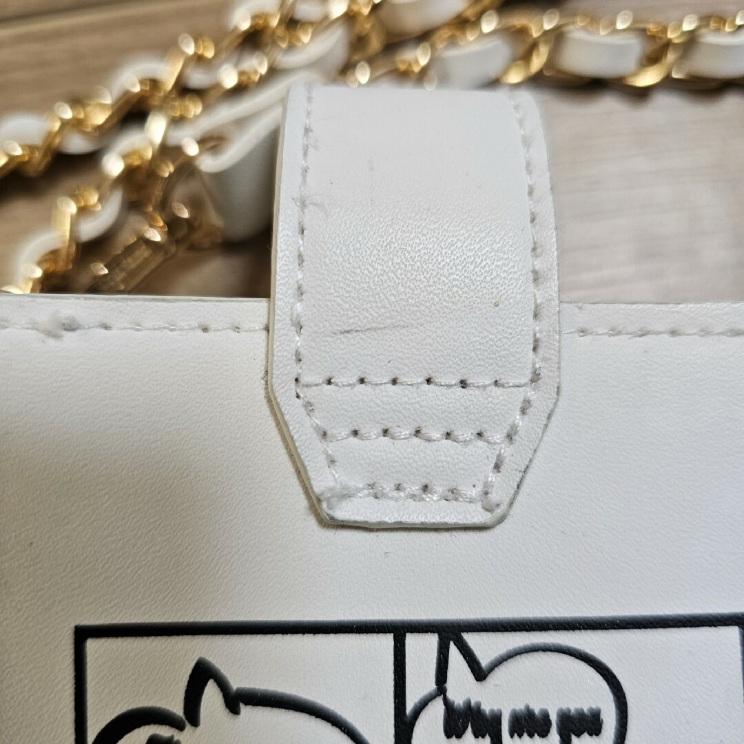 UVERworld - UVERworld HOI × TAKUYA∞ チェーン ポーチ ホワイトの