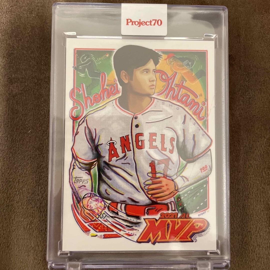 topps project70 大谷翔平 2021 MVP