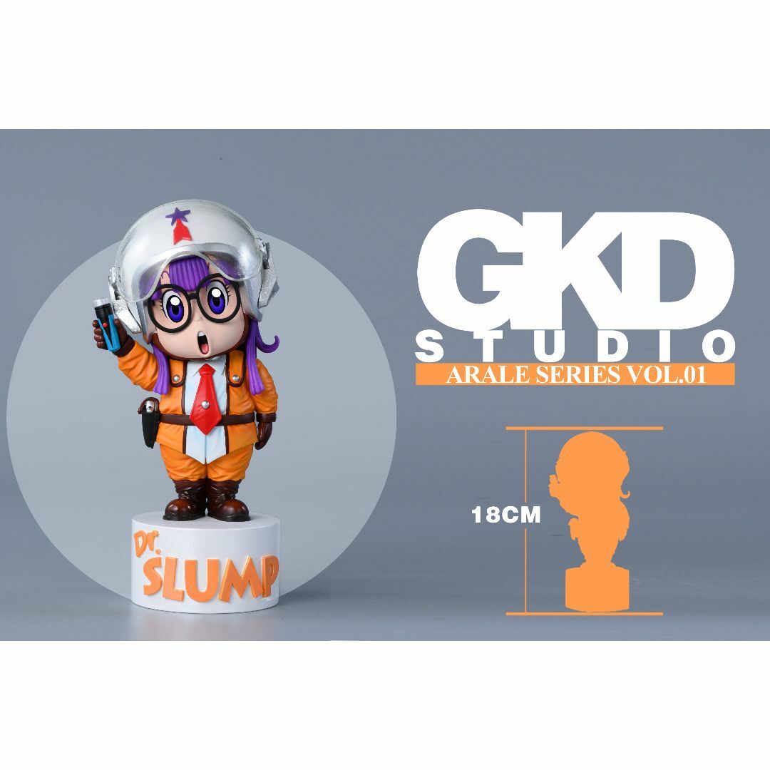 Dr.スランプ アラレちゃん ガレージキット 科学特捜隊 フィギュア