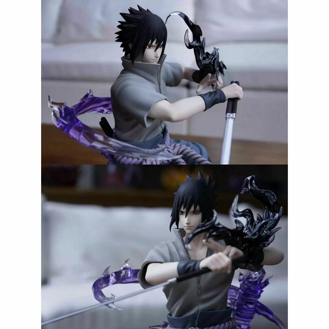 ナルト うちはサスケ ガレージキット 塗装済み完成品 フィギュア 1/6