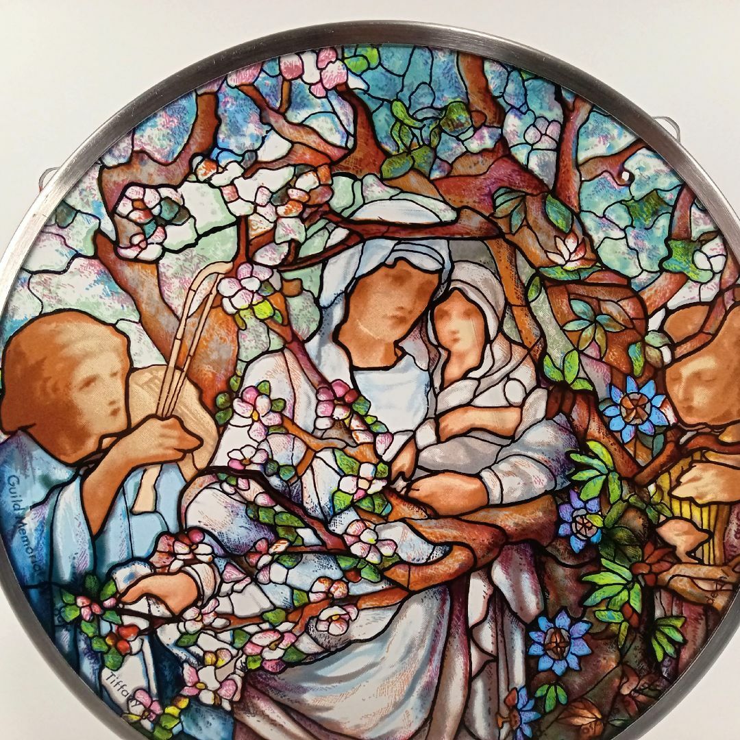 ルイスCティファニー ステンドグラスMadonna of the Flowers ルイスC
