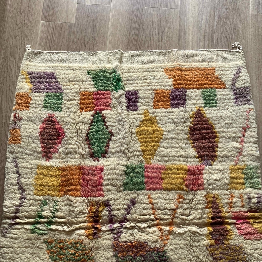 モロッコ ラグ アジラル Bの通販 by 旅のカケラ｜ラクマ