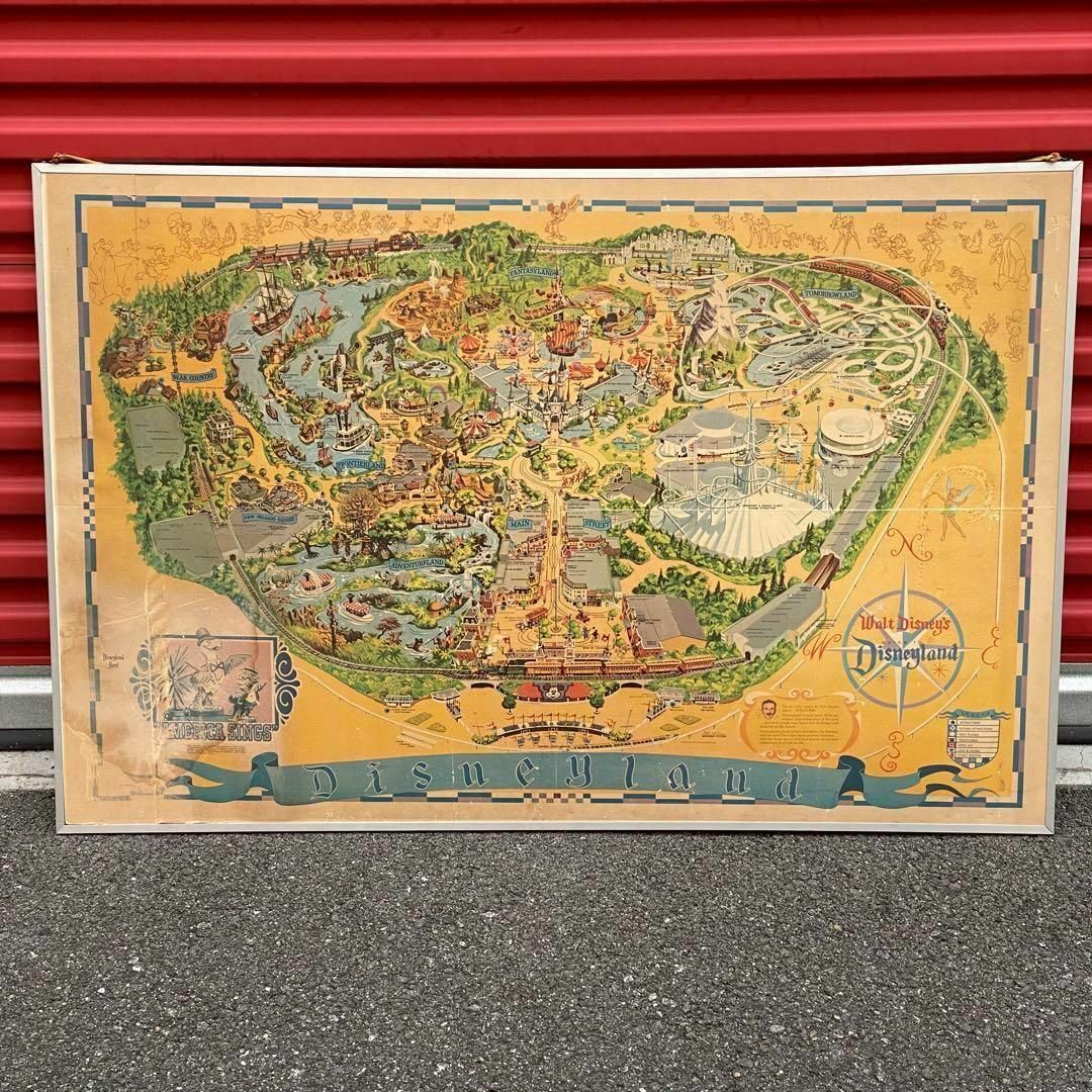 Disney - 70s vintage カリフォルニア ディズニーランド MAPの通販 by