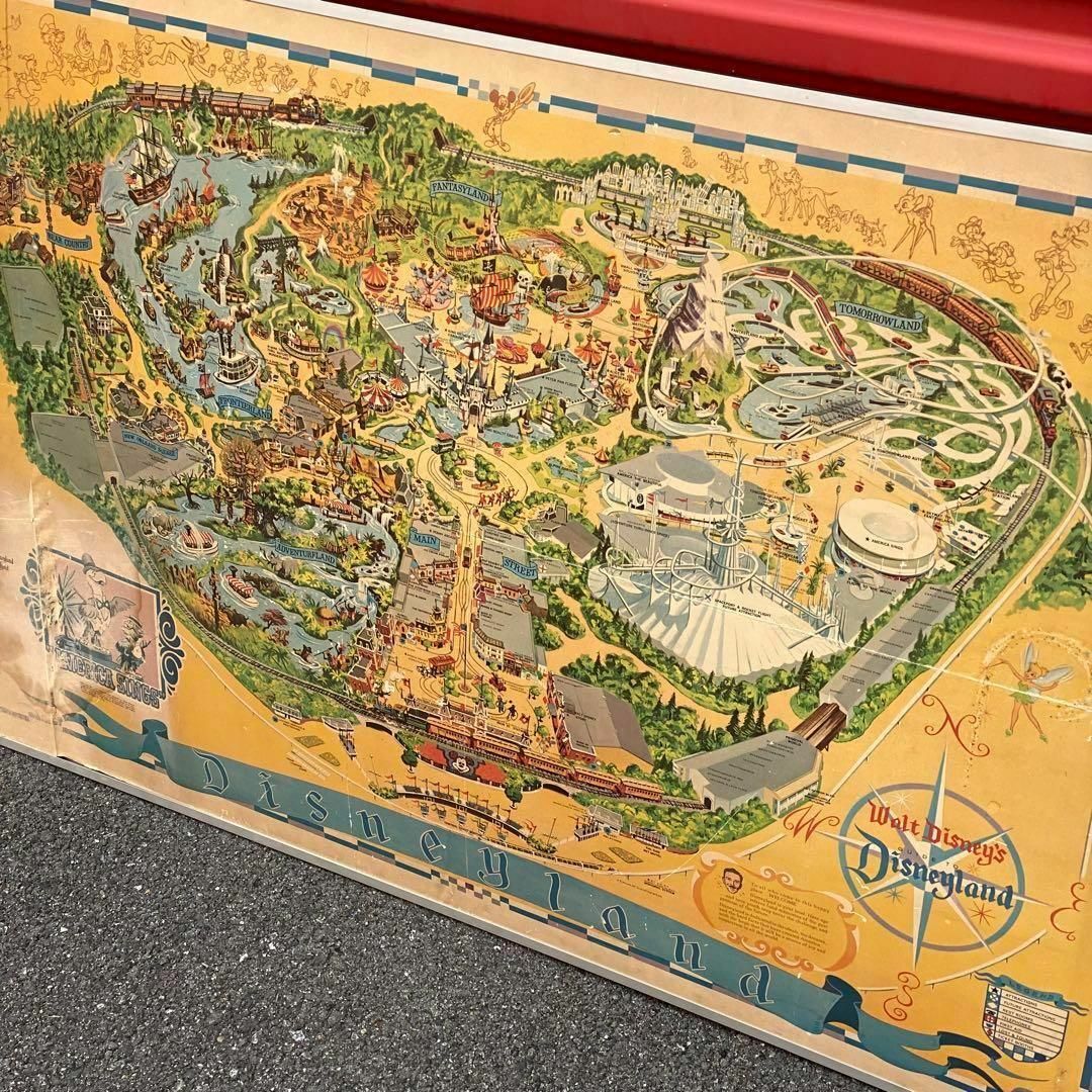 Disney - 70s vintage カリフォルニア ディズニーランド MAPの通販 by