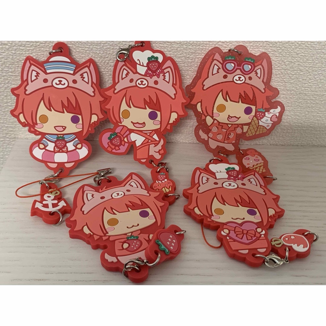 すとぷり 莉犬くん 5点セット ラバスト ラバーストラップの通販 by ろ