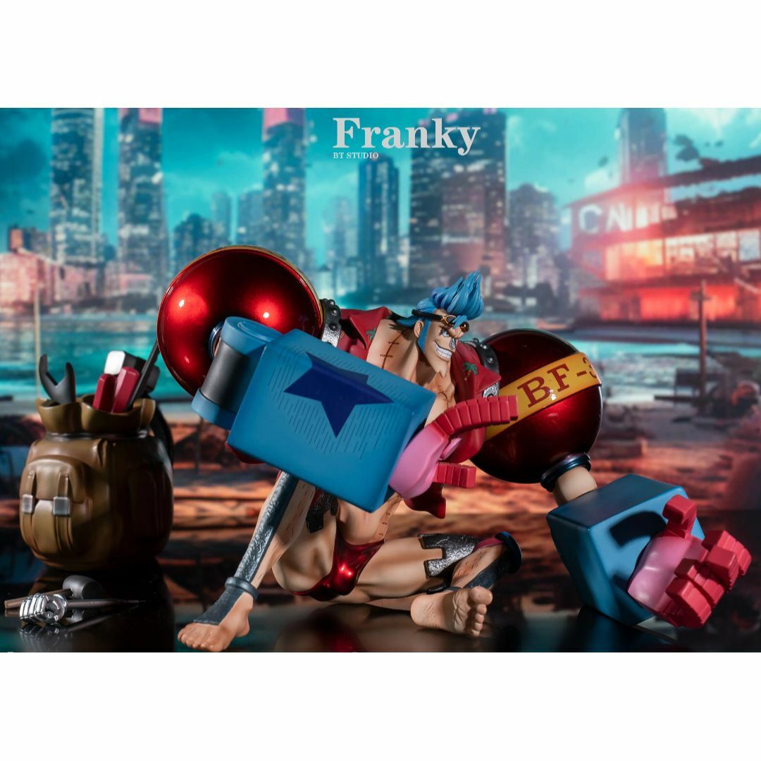 ワンピース フランキー 改造人間 ガレージキット フィギュア BT
