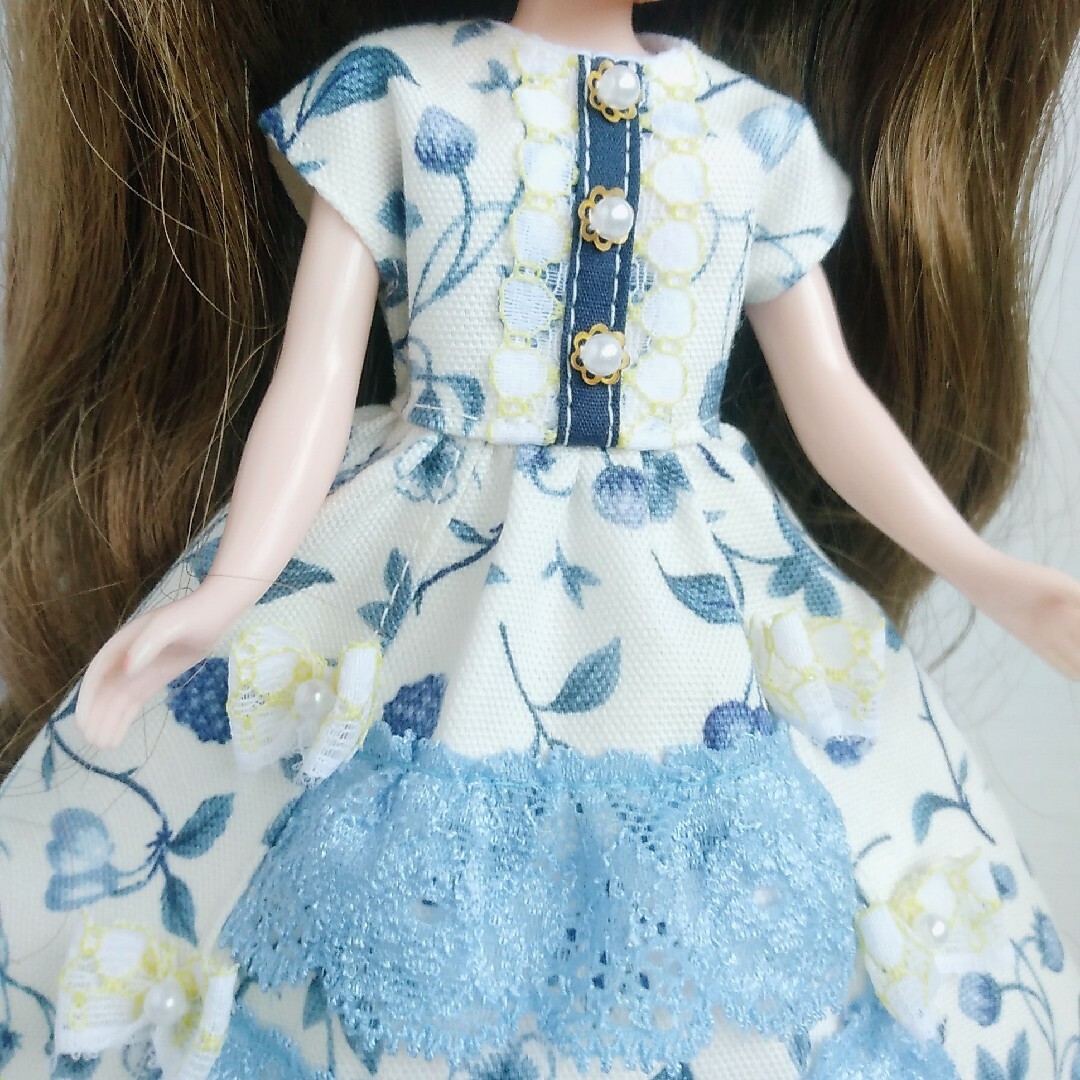 リカちゃん ブライス アウトフィット ～アニマルドーナツ／ブルー～