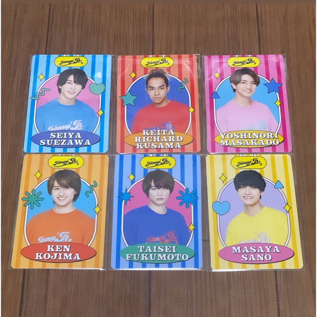 ジャニーズJr. - Aぇ! group プロフィールカード6枚セットの通販 by 未