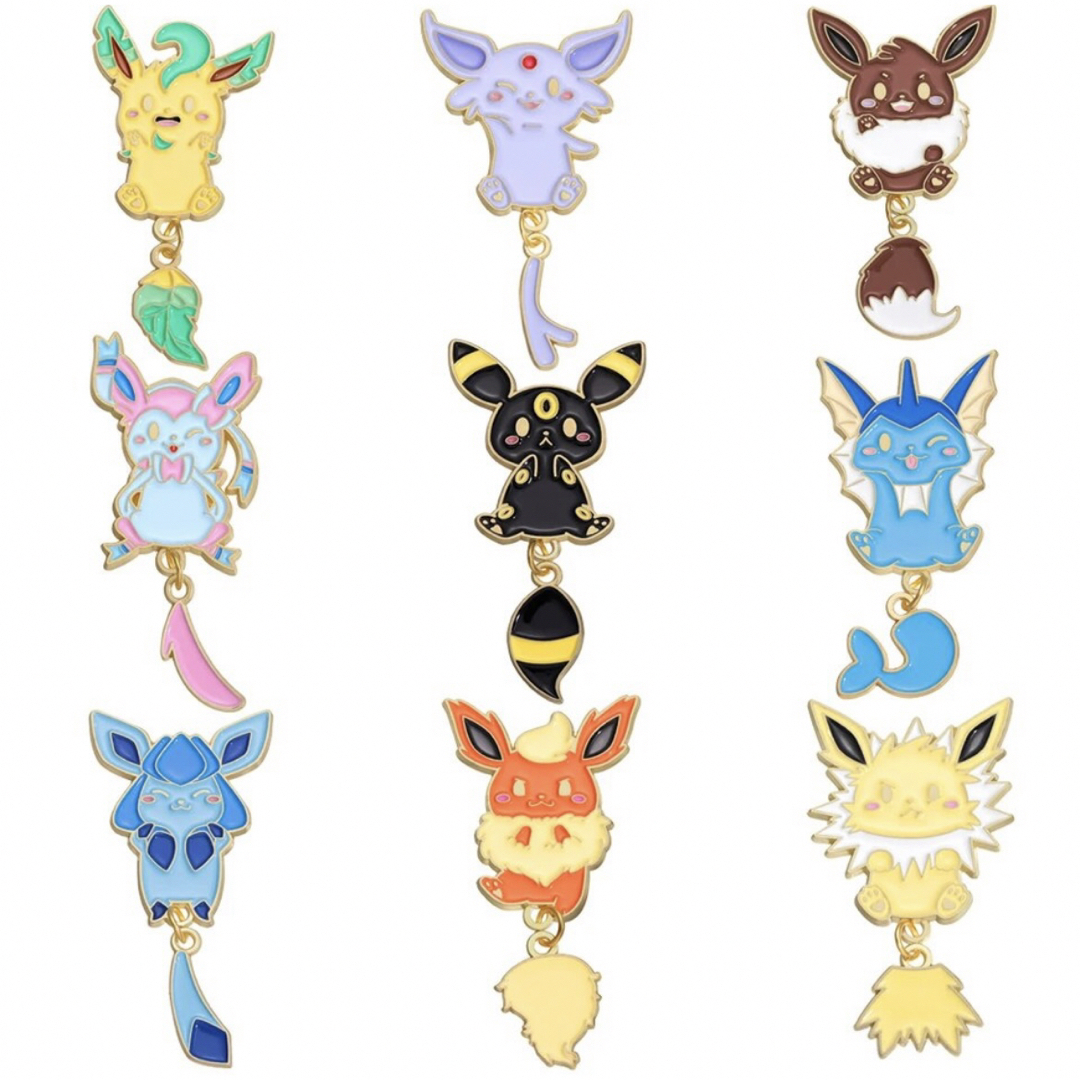 ポケモン イーブイ ピンバッジ 9点セット ブイズの通販 by ひかる's