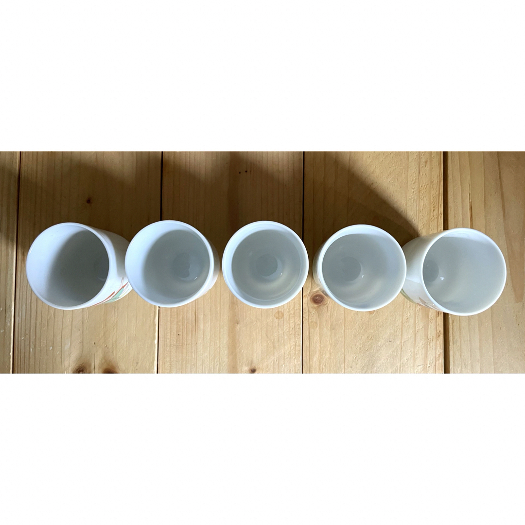 昭和レトロ 女体 お猪口 5個セット 昭和エロ 民芸品 浮世絵の通販 by