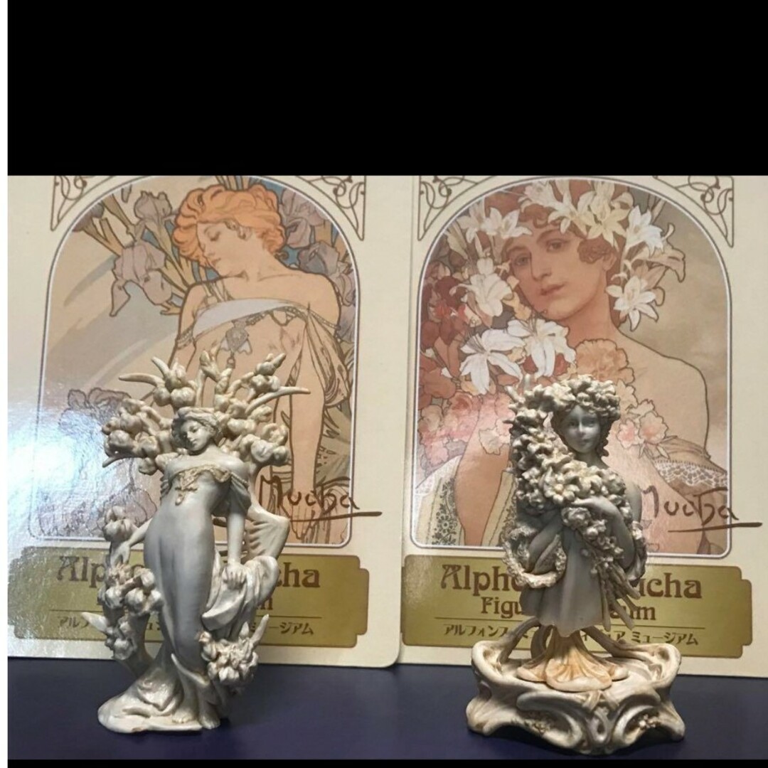 海洋堂 - 海洋堂 アルフォンス・ミュシャ フィギュアミュージアム 9種