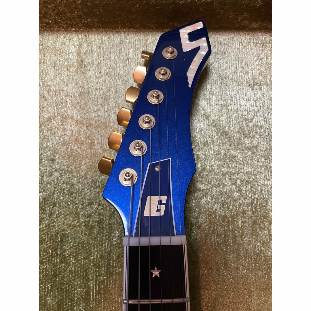 廃盤品 Guyatone グヤトーン シャープ5 ギター ハードケース付の通販