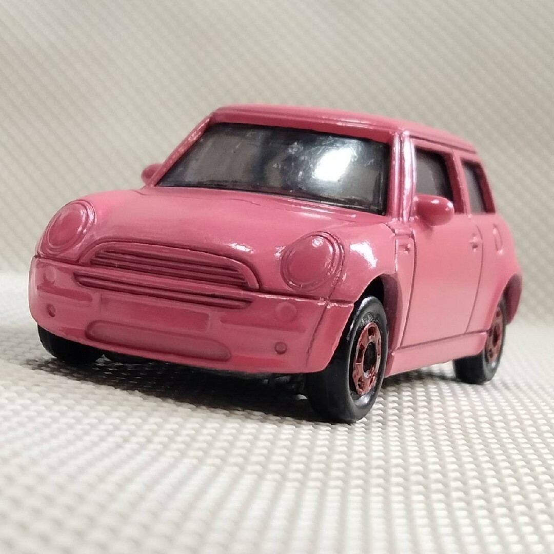 訳あり トミカ ミニクーパー クリヤマ模型 タミヤ ピンク