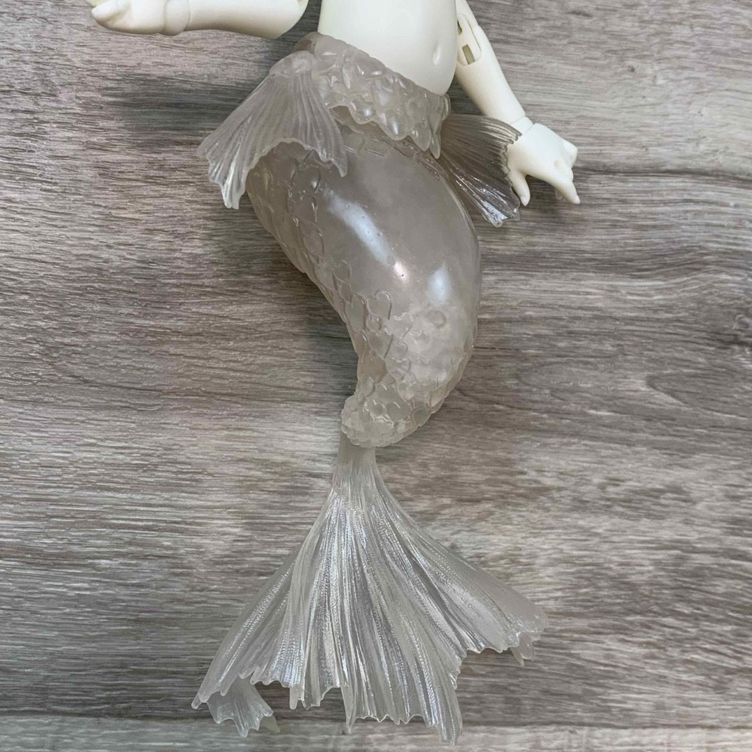 球体関節人形 ドール 人魚 マーメイド クリア 透明 カスタムメイクの