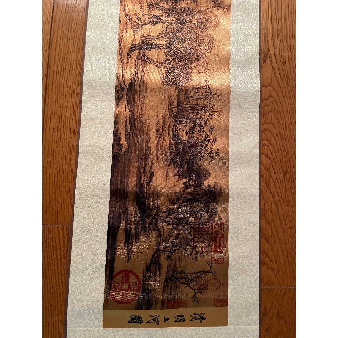 清明上河図巻」のレプリカ蒔絵掛軸の通販 by にしかわ's shop｜ラクマ