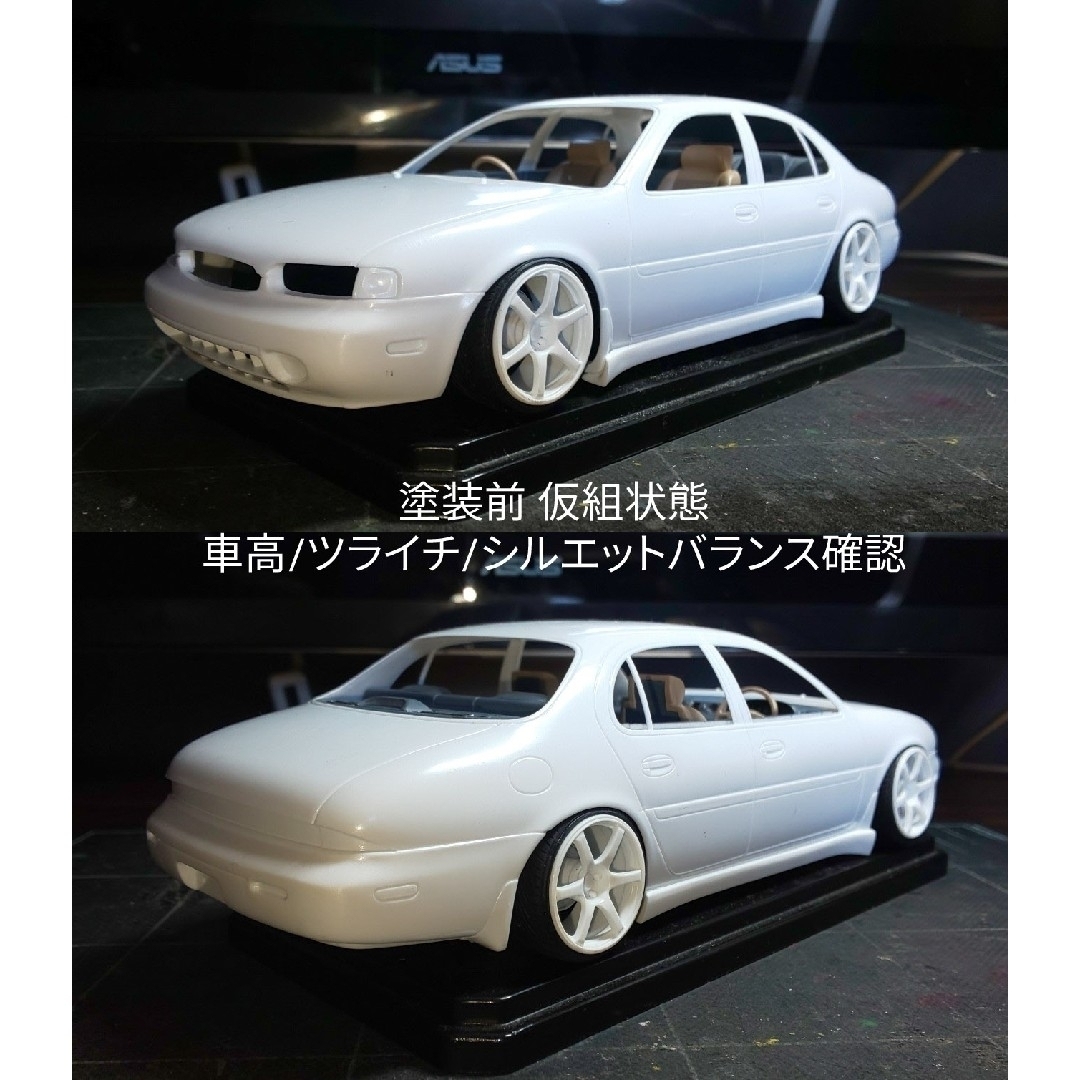アオシマ 日産レパード J・フェリー カスタム 完成品の通販 by F.M.913