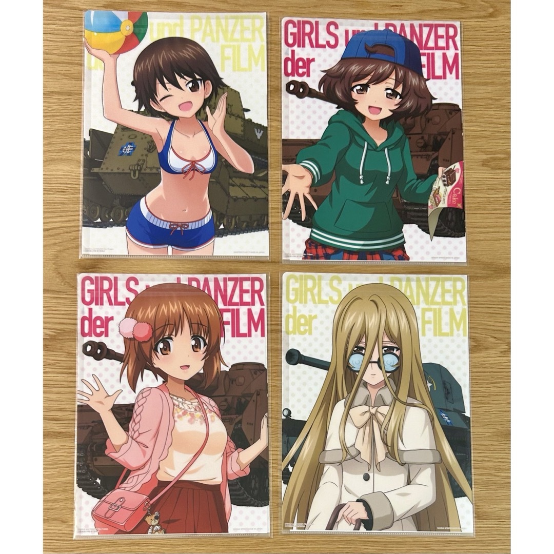 ガールズ＆パンツァー 戦車道大作戦 クリアファイル まとめ売り