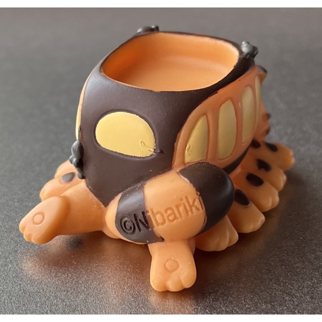 ジブリ - となりのトトロ ネコバス 指人形 ソフビ フィギュア スタジオ