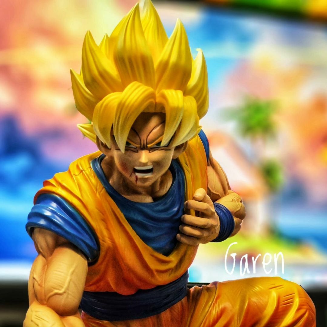 ドラゴンボール 超サイヤ人2 悟空 ガレージキット フィギュアの通販 by