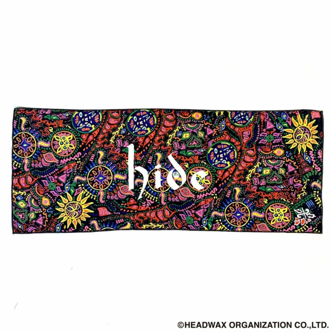 hide グッズ ペイズリーペイント ビッグフェイスタオルXjananの通販 by