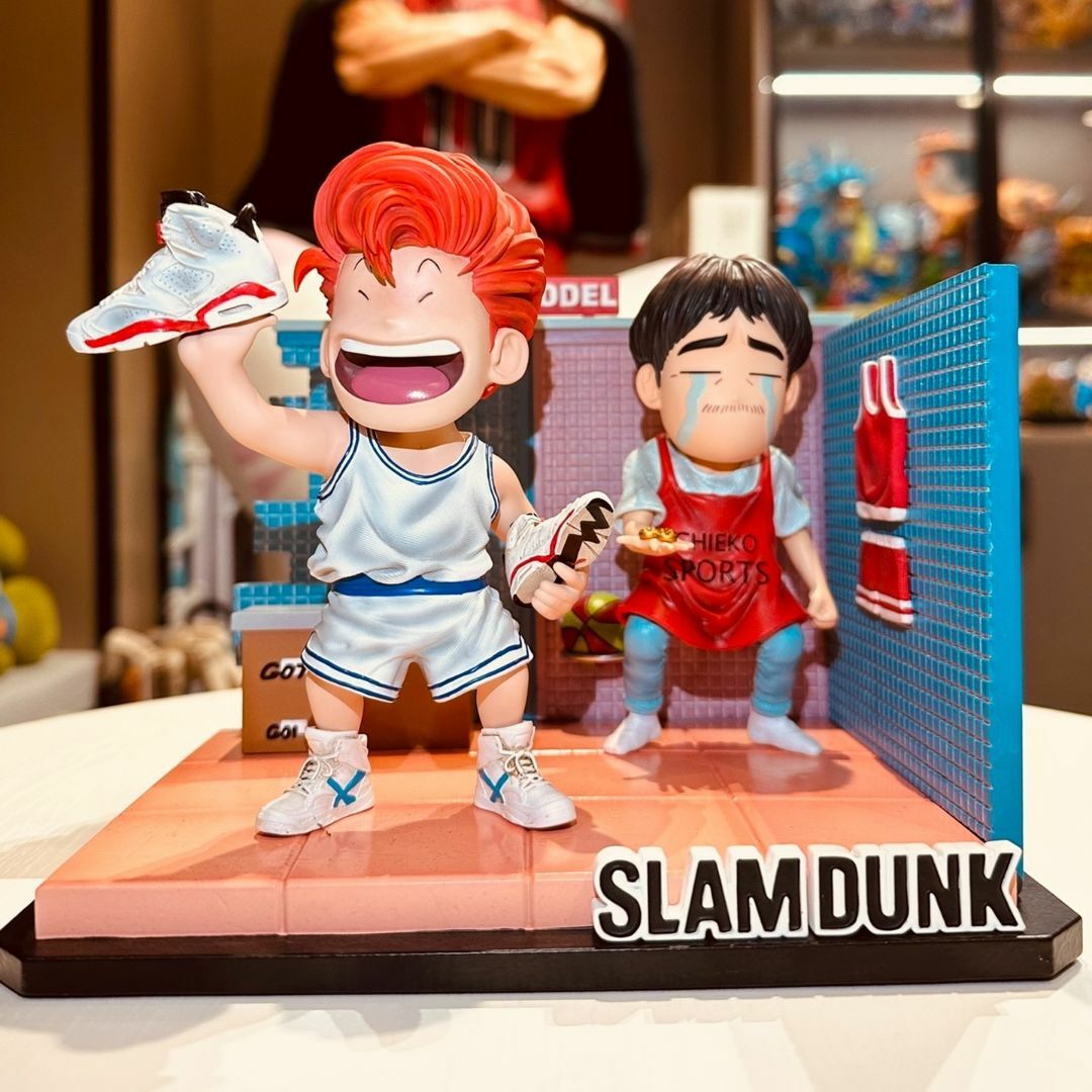 スラムダンク 桜木花道 フィギュア ガレージキット 塗装済み完成品の