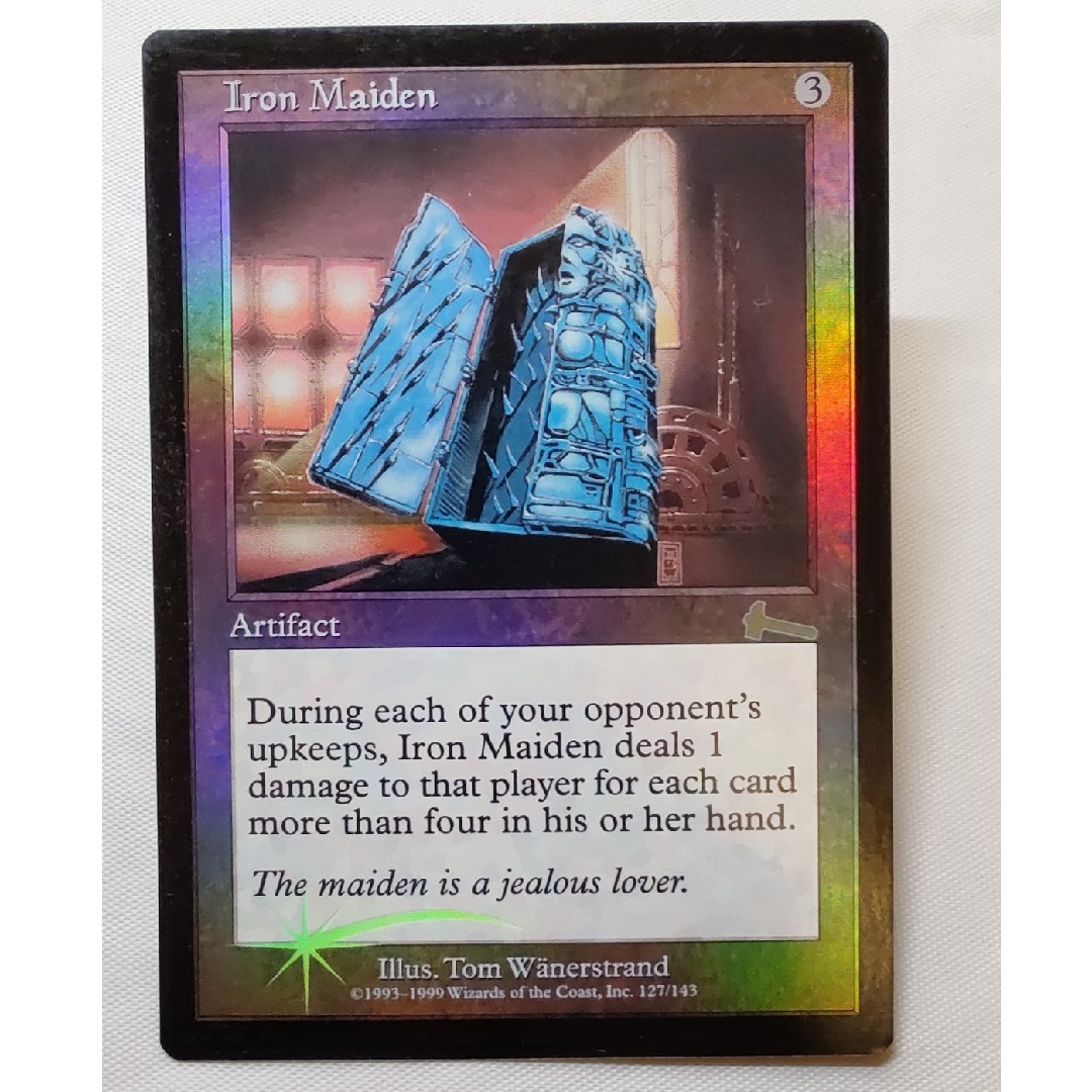 マジック：ザ・ギャザリング - 鉄の処女/Iron Maiden【英語版・Foil