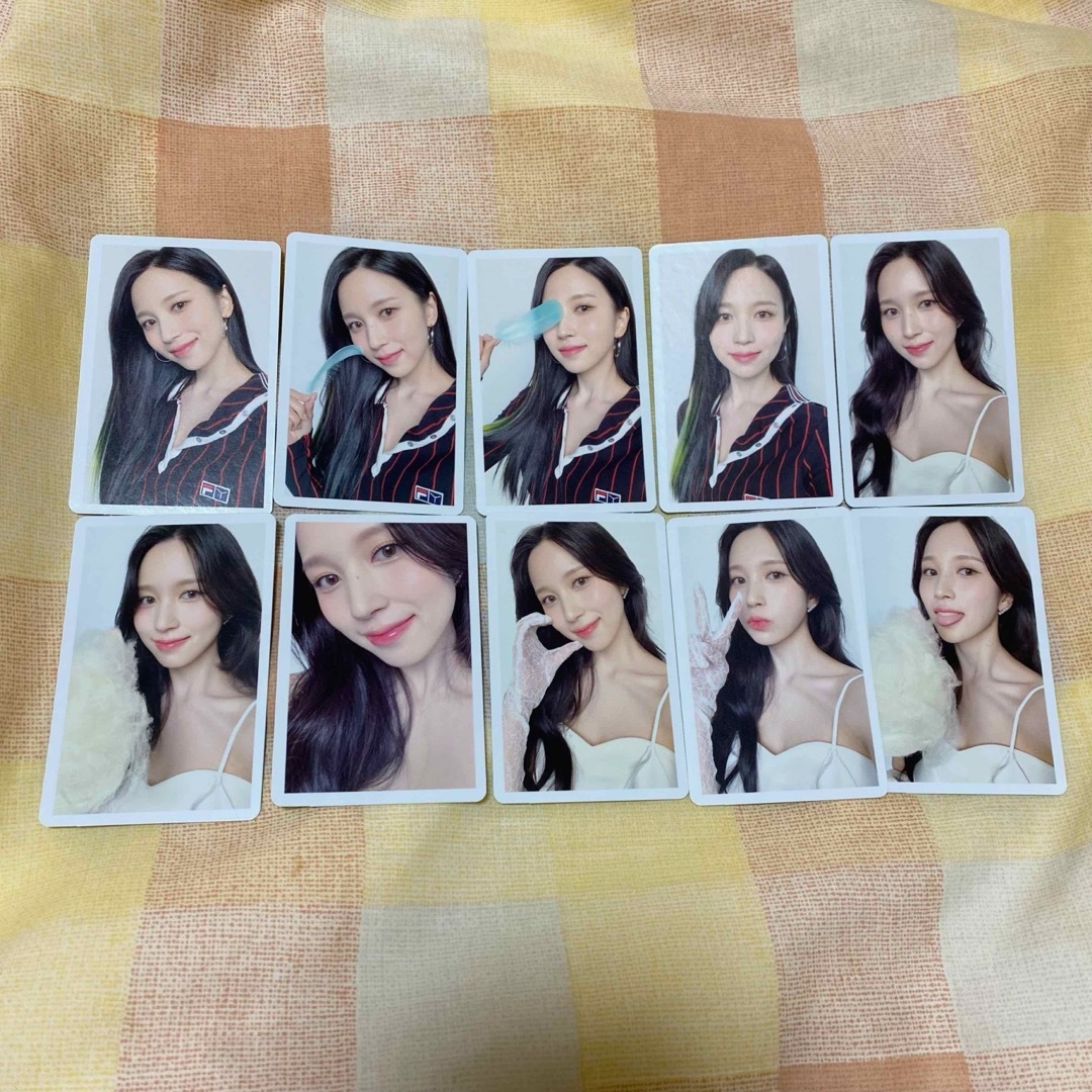 harehare twice ミナ トレカ ソロ盤 限定盤 10種コンプセットの通販 by