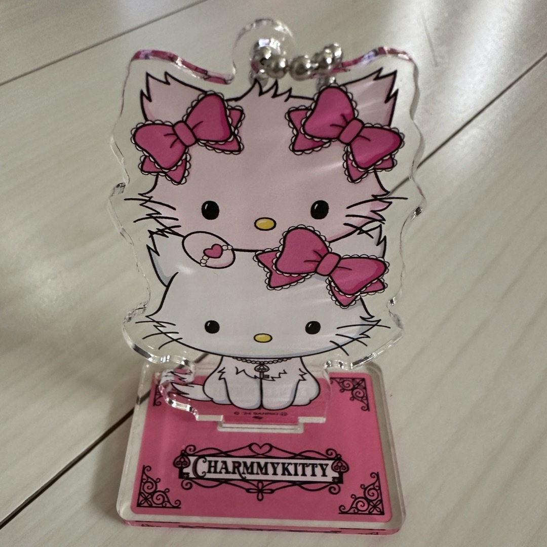 チャーミーキティ - チャーミーキティ アクリススタンドキーホルダーの