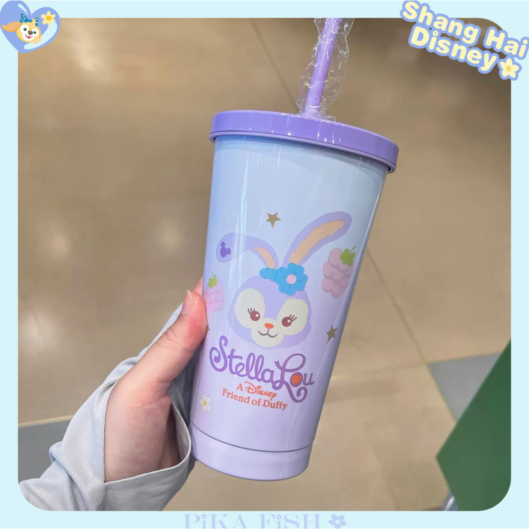 Disney - 【現地購入☆正規品】ステラルー ストロー付ステンレスボトル