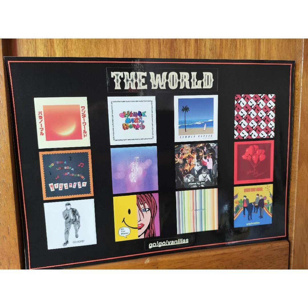 go!go!vanillas ステッカーの通販 by Rita's shop｜ラクマ