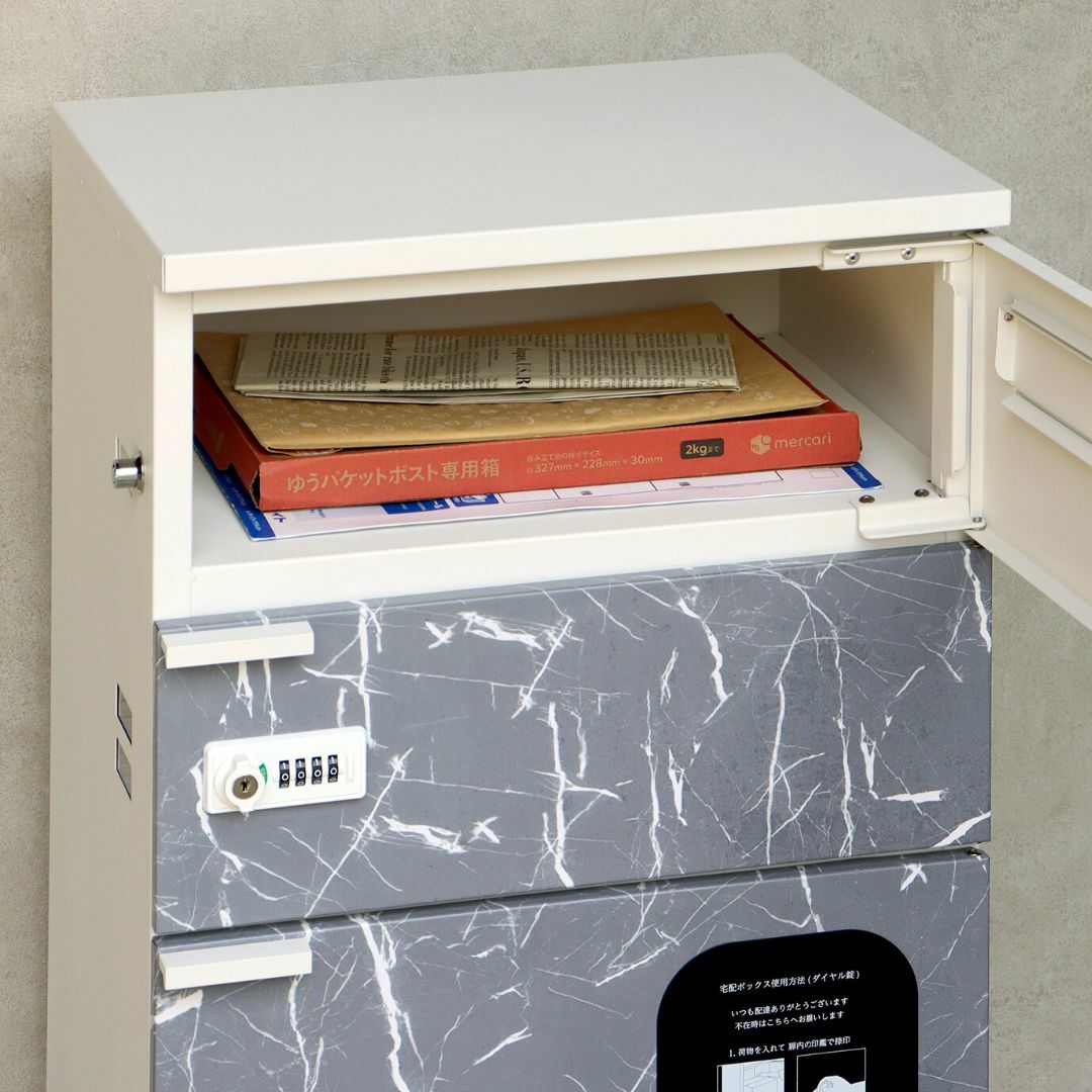 本物 MJ PT PTR 宅配ボックス 郵便ポスト グレー MJ 公式 PT PTR 宅配