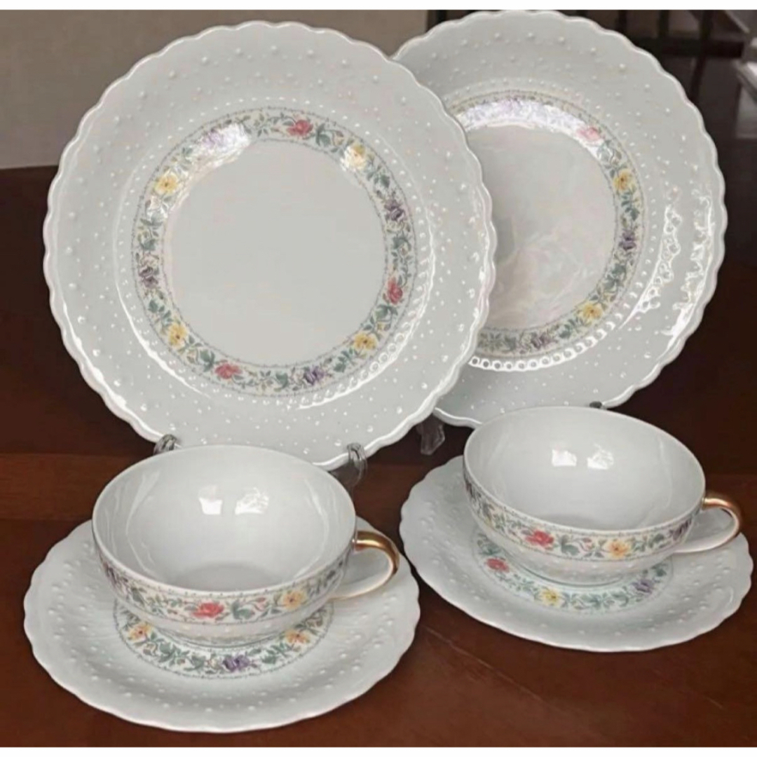 美品】リモージュ（ジョルジュ・ボワイエ）☆ペルサーン☆トリオ ペア